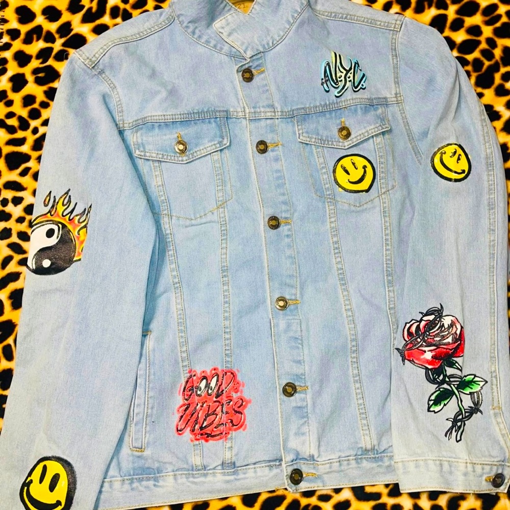 Denim Jacket Size XL NEW Jean Extra Large